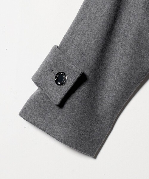 Mackintosh（マッキントッシュ）の「＜MACKINTOSH＞HAMBIE NC MB コート（ノーカラーコート・レディース・グレー系・6/4）」の4枚目の写真