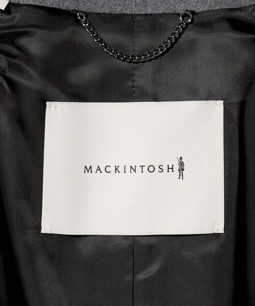 Mackintosh（マッキントッシュ）の「＜MACKINTOSH＞HAMBIE NC MB コート（ノーカラーコート・レディース・グレー系・6/4）」の8枚目の写真