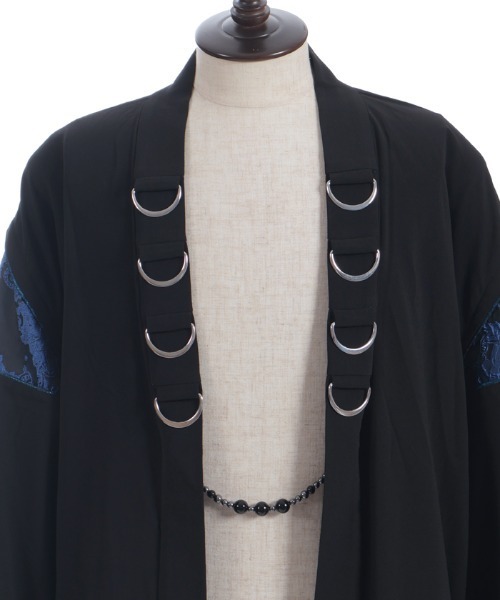 REZEN（リゼン）の「ジャガード切替ハトメ羽織（その他アウター・メンズ・ブルーパープル/ピンク・MEDIUM/LARGE）」の20枚目の写真