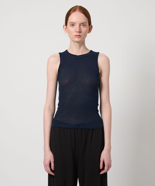 Pheeta＞Hedy シアー レイヤード タンクトップ/014C-CU1