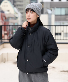 ジャケット・アウター +phenix WINDSTOPPER SNAP DOWN JACKET phenix（プラスフェニックス） ダウンジャケット ダウン メンズ