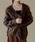 sahara�i�T�n���j�́uCarl Shaggy Knit Cardigan/�J�[���V���M�[�j�b�g�J�[�f�B�K���i�J�[�f�B�K��/�{�����j�v�b�u���E��