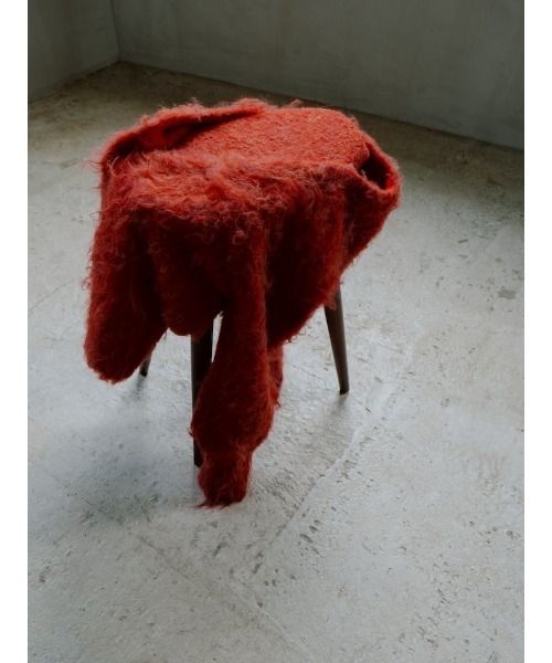 Carl Shaggy Knit Cardigan/カールシャギーニットカーディガン