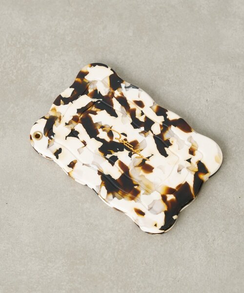 BIRTHDAY BAR（バースデイバー）の「スクエアアセチミラー（手鏡/メイクミラー・レディース・ホワイト/ブラック/グリーン・0）」の5枚目の写真