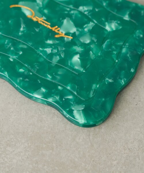 BIRTHDAY BAR（バースデイバー）の「スクエアアセチミラー（手鏡/メイクミラー・レディース・ホワイト/ブラック/グリーン・0）」の11枚目の写真