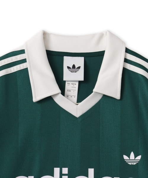 adidas ARCHIVE COLLAR ENGINEERED JERSEY / アディダス アーカイブ 