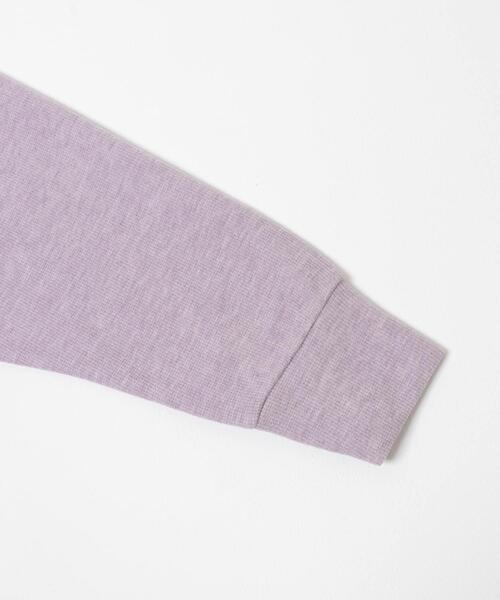 URBAN RESEARCH DOORS（アーバンリサーチドアーズ）の「『WEB/一部店舗限定カラー』ラグランフレアプルオーバー（Tシャツ/カットソー・レディース・パープル/ミント/チャコールグレー/グレー・MEDIUM）」の12枚目の写真