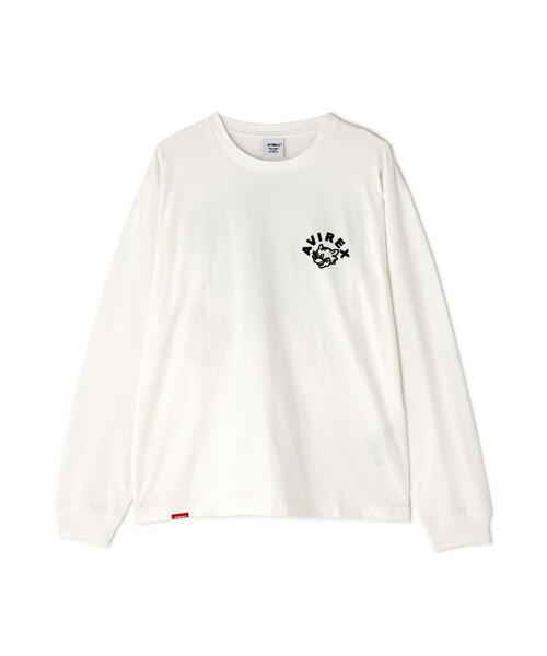 AVIREX(アヴィレックス)の「《WEB&DEPOT限定》TOMCAT L/S T-SHIRT(Tシャツ/カットソー・レディース・ブラック/ネイビー/ホワイト/レンガ・F)」の16枚目の写真