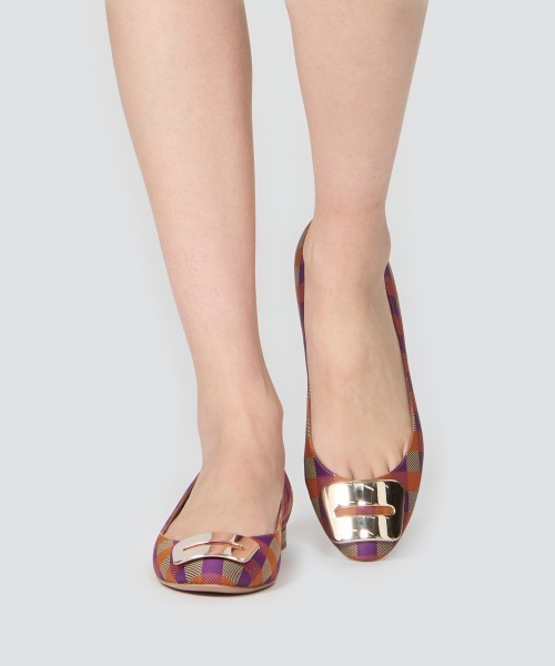 PELLICO（ペリーコ）の「GOLD アネッリフィッビア パンプス 1.0cm PAPAYA（パンプス・レディース・パープル系・34/34.5/35/35.5/36/36.5/37.5/38.5/39/37）」の6枚目の写真