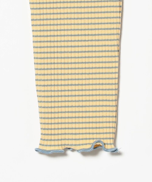 こども ビームス（コドモビームス）の「ベビー テレコ リブ レギンス 2026SS（60～90cm）（その他パンツ・キッズ・イエロー系その他4/グリーン系その他/ブラウン系その他5・80-90/60-70）」の9枚目の写真