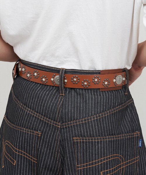 CIAOPANIC（チャオパニック）の「アソートスタッズベルト（ベルト・メンズ・シルバー/ダークブラウン/ブラウン/ブラック・FREE）」の11枚目の写真
