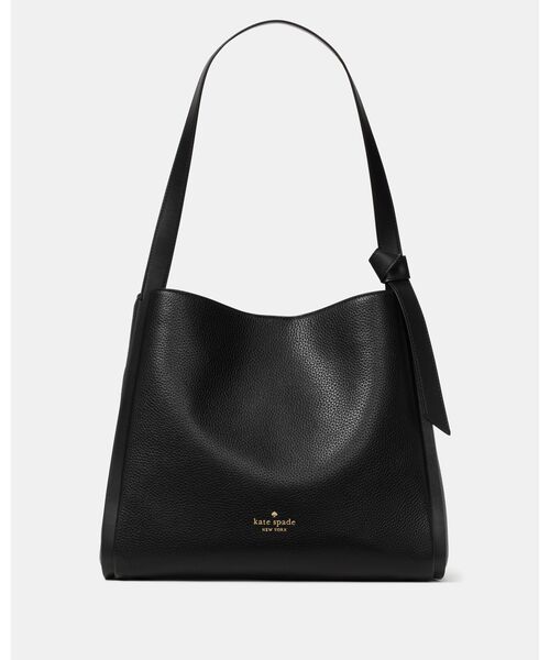 kate spade new york(ケイトスペード ニューヨーク)の「ノット ラージ キャリーオール(ショルダーバッグ・レディース・ブラック・ONESIZE)」の4枚目の写真