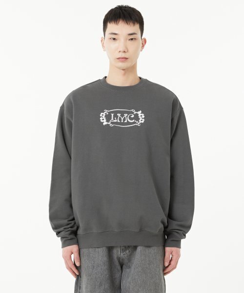 LMCの「FLOWER OVAL SWEATSHIRT charcoal(スウェット・レディース・その他・LARGE/MEDIUM/SMALL/X-LARGE)」の3枚目の写真
