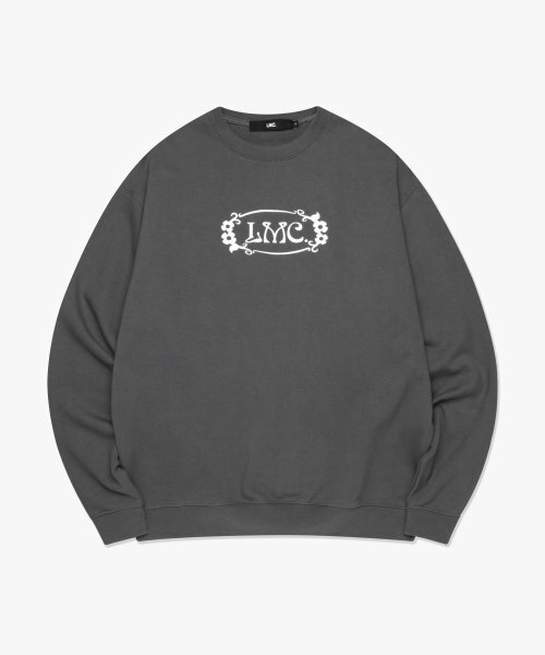LMCの「FLOWER OVAL SWEATSHIRT charcoal(スウェット・レディース・その他・LARGE/MEDIUM/SMALL/X-LARGE)」の8枚目の写真