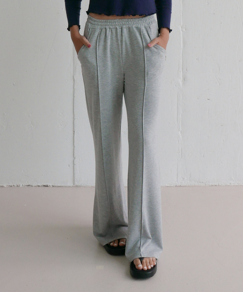 DEARSTALKER（ディアストーカー）の「D. BASIC INFINITE PINTUCK PANTS - 3 COLOR（その他パンツ・レディース・チャコール/ブラック/グレー・FREE）」の4枚目の写真