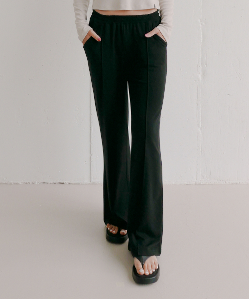DEARSTALKER（ディアストーカー）の「D. BASIC INFINITE PINTUCK PANTS - 3 COLOR（その他パンツ・レディース・チャコール/ブラック/グレー・FREE）」の5枚目の写真