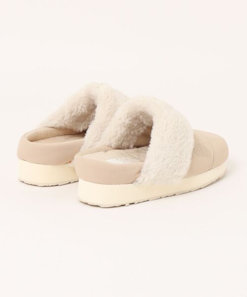THE NORTH FACE(ザノースフェイス)の「【THE NORTH FACE】MULE SLIPPER FLEECE(スリッポン・レディース・ブラウン/ベージュ・23cm/24cm)」の3枚目の写真