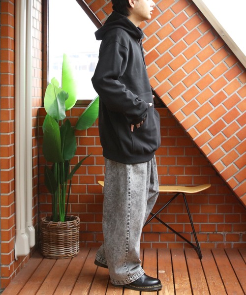 Carhartt（カーハート）の「Carhartt プルオーバー パーカー（パーカー・メンズ・ブラック/グレー系その他/ネイビー/ヘザーグレー・SMALL/MEDIUM/X-LARGE/LARGE）」の14枚目の写真