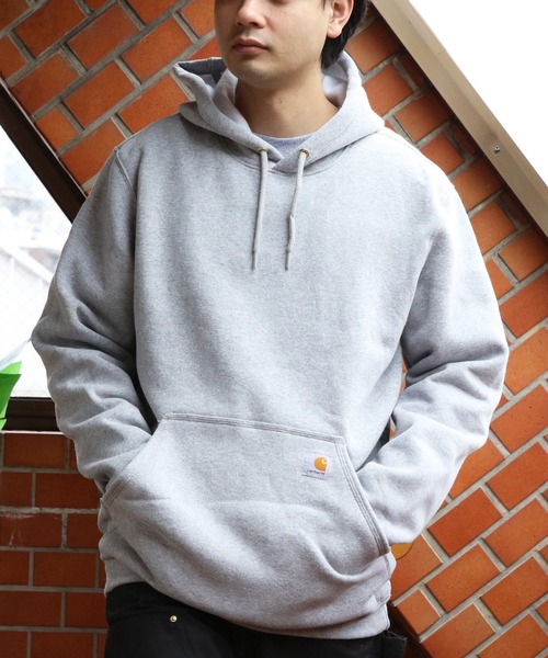 Carhartt（カーハート）の「Carhartt プルオーバー パーカー（パーカー・メンズ・ブラック/グレー系その他/ネイビー/ヘザーグレー・SMALL/MEDIUM/X-LARGE/LARGE）」の20枚目の写真