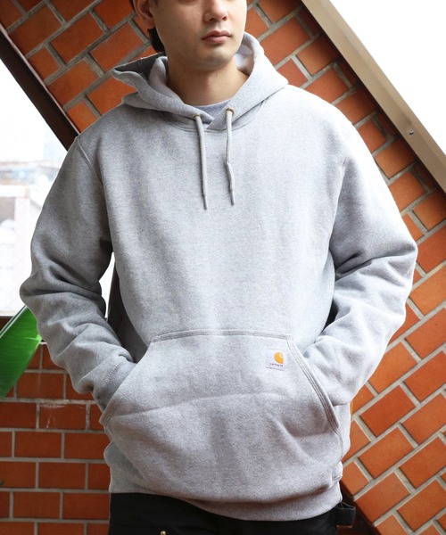 Carhartt（カーハート）の「Carhartt プルオーバー パーカー（パーカー・メンズ・ブラック/グレー系その他/ネイビー/ヘザーグレー・SMALL/MEDIUM/X-LARGE/LARGE）」の21枚目の写真