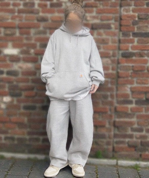 Carhartt（カーハート）の「Carhartt プルオーバー パーカー（パーカー・メンズ・ブラック/グレー系その他/ネイビー/ヘザーグレー・SMALL/MEDIUM/X-LARGE/LARGE）」の6枚目の写真