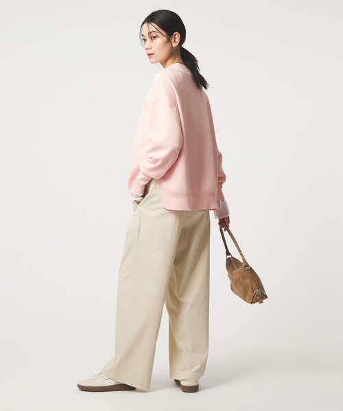 green label relaxing(グリーンレーベルリラクシング)の「パフニット プルオーバー ウォッシャブル(ニット/セーター・レディース・ナチュラル/ブラック/ライトピンク・FREE)」の6枚目の写真