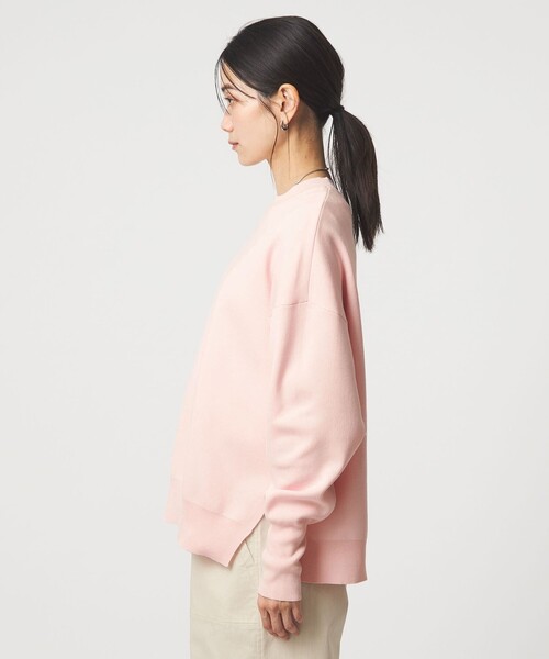 green label relaxing(グリーンレーベルリラクシング)の「パフニット プルオーバー ウォッシャブル(ニット/セーター・レディース・ナチュラル/ブラック/ライトピンク・FREE)」の16枚目の写真