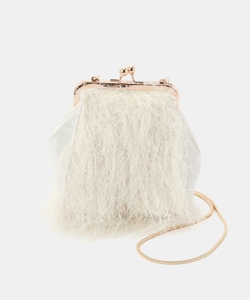 SLOBE IENA（スローブイエナ）の「SLOBE がま口ショルダーバッグ（ショルダーバッグ・レディース・ホワイト/ブラック・FREE）」の2枚目の写真