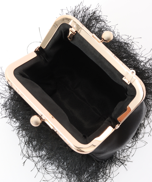 SLOBE IENA（スローブイエナ）の「SLOBE がま口ショルダーバッグ（ショルダーバッグ・レディース・ホワイト/ブラック・FREE）」の10枚目の写真