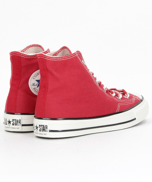 FREAK'S STORE(フリークスストア)の「CONVERSE/コンバース ALL STAR AGED 87 CL HI / STRANGER THINGS 5 / オールスター エイジド 87 CL HI / ストレンジャー・シングス(スニーカー・レディース・レッド/ブラック・23.5cm/24.5cm)」の6枚目の写真