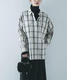 URBAN RESEARCH | オンブレーチェックオーバーシャツ(シャツ/ブラウス)