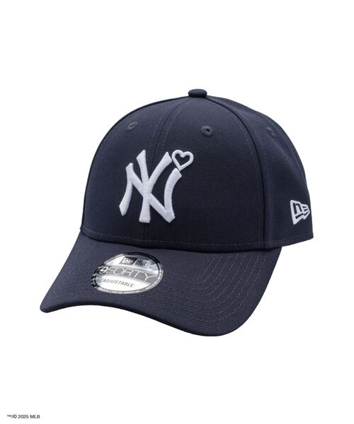 BASICKS ベイシックス ニューエラ　ヤンキース　cap 帽子 BASICKS / ベイシックス × NEW ERA / ニューエラ YANKEES CAP NVY