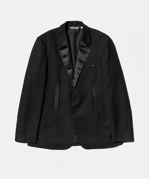 KIKO KOSTADINOV(キコ コスタディノフ)の「KIKO KOSTADINOV x Levi's/キココスタディノフ×リーバイス/Men's Andy Suit Jacket(テーラードジャケット・メンズ・ブラック・XX-LARGE/X-LARGE/LARGE/MEDIUM/SMALL)」の4枚目の写真