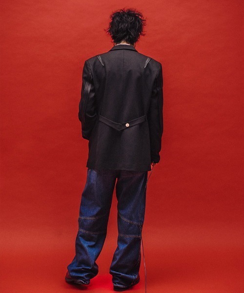 KIKO KOSTADINOV(キコ コスタディノフ)の「KIKO KOSTADINOV x Levi's/キココスタディノフ×リーバイス/Men's Andy Suit Jacket(テーラードジャケット・メンズ・ブラック・XX-LARGE/X-LARGE/LARGE/MEDIUM/SMALL)」の18枚目の写真