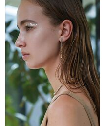 ELENDEEK | メタルビーズスティックピアス(ピアス（両耳用）)