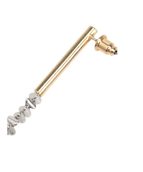 ELENDEEK（エレンディーク）の「メタルビーズスティックピアス（ピアス（両耳用）・レディース・シルバー/ゴールド・FREE）」の11枚目の写真