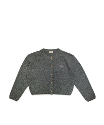 Ebbe Mild Wool Cardigan Charcoal