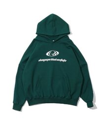 CHAMPAGNE BLANK AESTHETIC（シャンパンブランクエステティック）の「LINE HOODIE GREEN（パーカー）」
