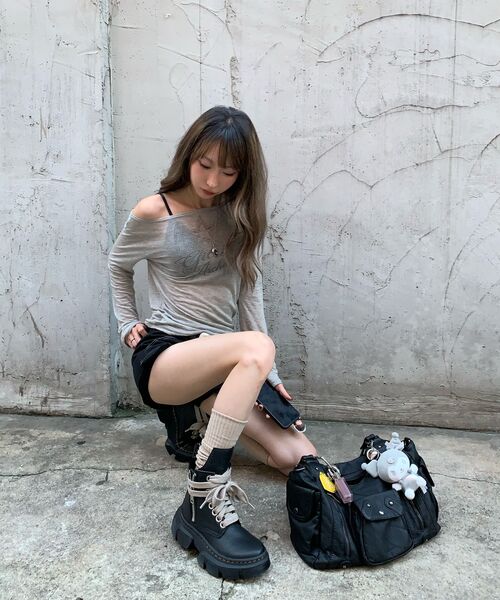 MINOC（ミノック）の「ロサスタッドバッグ（ショルダーバッグ・レディース・その他・FREE）」の15枚目の写真