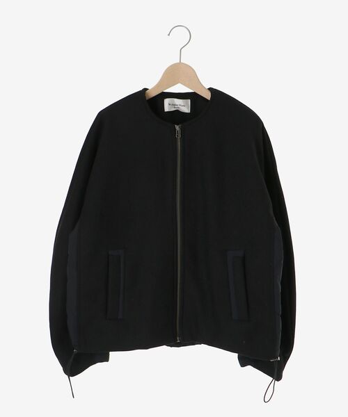 le.coeur blanc（ルクールブラン）の「ウール×ダウンキリカエジャケット（その他アウター・レディース・ブラック/ライトベージュ・38）」の3枚目の写真