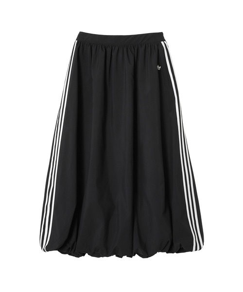 adidas（アディダス）の「adidas ORI  BALLOON LONG SKIRT KC8088（スカート・レディース・ブラック・SMALL/MEDIUM/LARGE）」の2枚目の写真