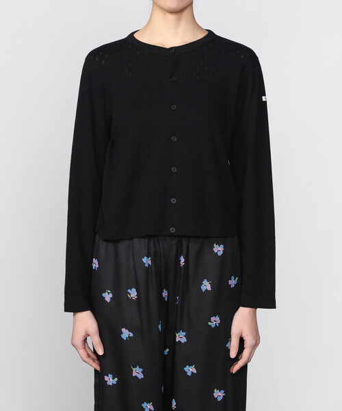 ORCIVAL（オーシバル）の「ORCIVAL | パターンメッシュ コットン クルーネックカーディガン WOMEN（カーディガン/ボレロ・レディース・オフホワイト/ブラック/レッド・2/1）」の17枚目の写真