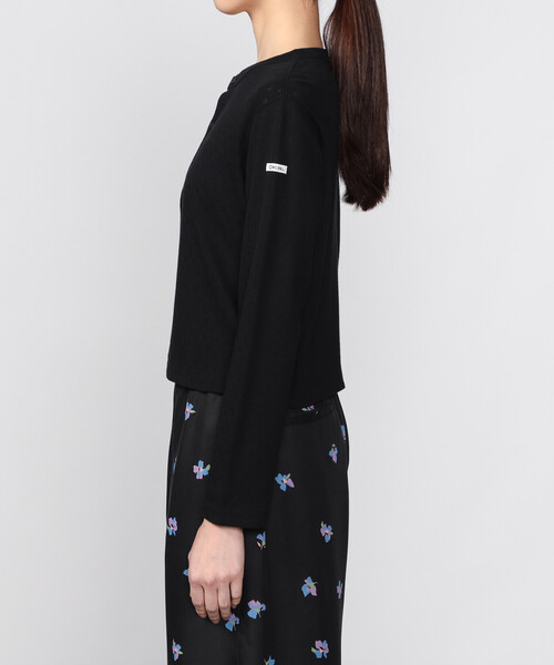 ORCIVAL（オーシバル）の「ORCIVAL | パターンメッシュ コットン クルーネックカーディガン WOMEN（カーディガン/ボレロ・レディース・オフホワイト/ブラック/レッド・2/1）」の18枚目の写真