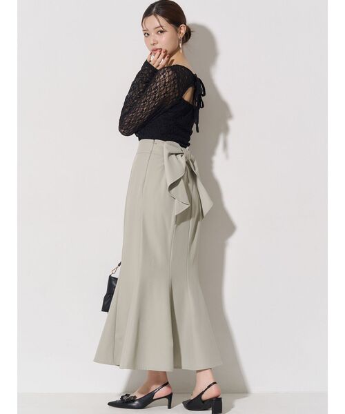 RESEXXY(リゼクシー)の「カップインレーストップス(Tシャツ/カットソー・レディース・ホワイト/ブラック・FREE)」の13枚目の写真