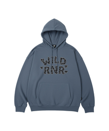 WILD RNR レオパードオーバーサイズフードパーカー_10 COL