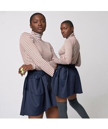 ATHPLATFORM（アスプラットフォーム）の「AW31TL03 クラシックタートルネックトップ_ライトブラウン（Tシャツ/カットソー）」