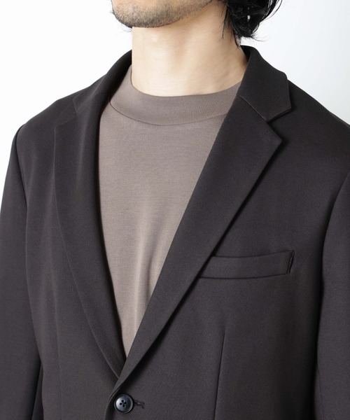 NANO universe（ナノユニバース）の「ボンディングカノコ セットアップ(手洗い可能)（セットアップ・メンズ・ブラック/ベージュ・S/M/L/XL）」の19枚目の写真