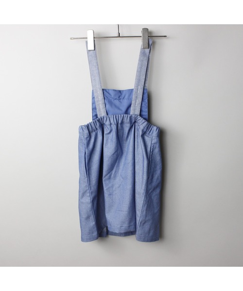 maarook（マルーク）の「ネップデニムマリンジャンパースカート（ジャンパースカート・キッズ・ブルー・110cm/120cm/130cm/100cm）」の9枚目の写真