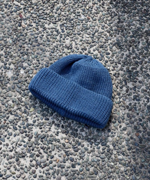 LEUCHTFEUER（ロイフトフォイヤー）の「[LEUCHTFEUER] JUIST / ニットキャップ（ニットキャップ/ビーニー・メンズ・ライトブルー/ブラック/キナリ/ネイビー/ダークグレー・FREE）」の5枚目の写真