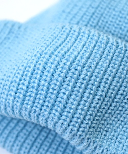 LEUCHTFEUER（ロイフトフォイヤー）の「[LEUCHTFEUER] JUIST / ニットキャップ（ニットキャップ/ビーニー・メンズ・ライトブルー/ブラック/キナリ/ネイビー/ダークグレー・FREE）」の12枚目の写真